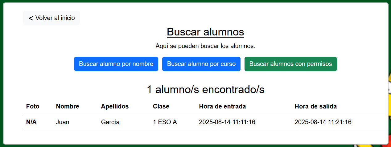 Buscador de alumnos